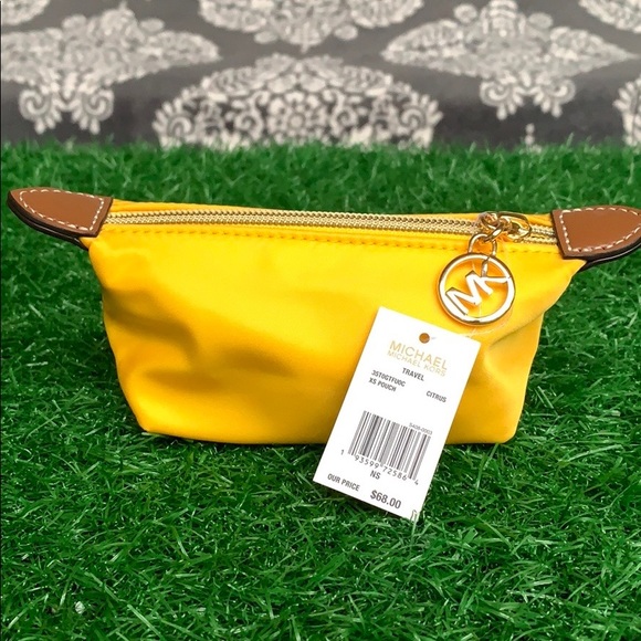 MICHAEL KORS TRAVEL XS POUCH CITRUS - Picture 4 of 16